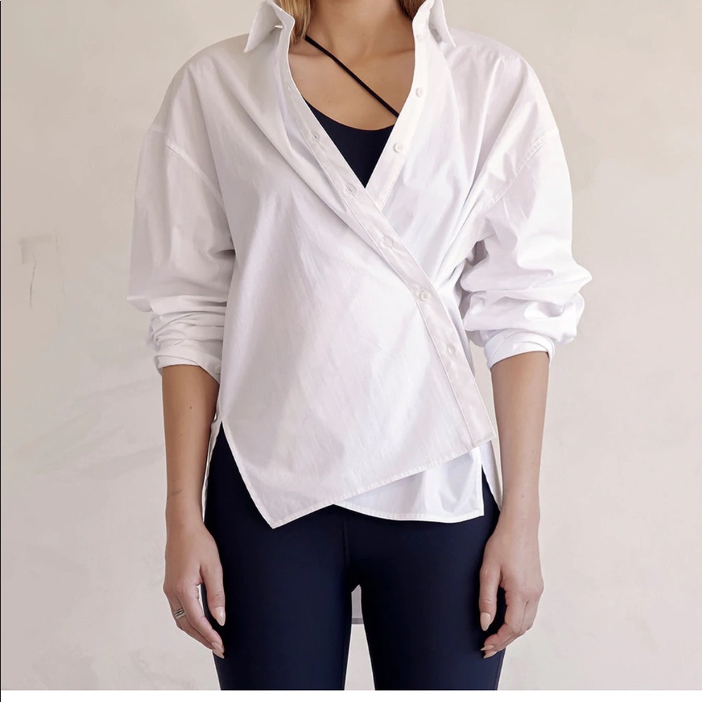 Carbon 38 Oversized Button Up